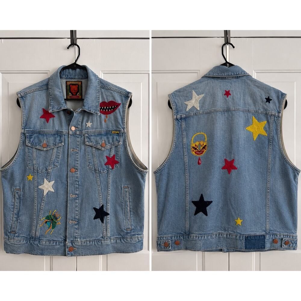 Brand New MOTHER x La DoubleJ The Clean Armhole Drifter Vest Size XL - Picture 6 of 10
